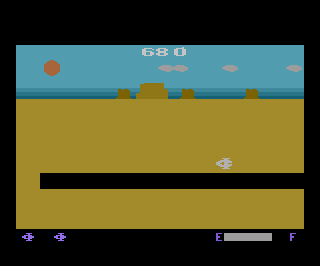 Planet Patrol atari screenshot