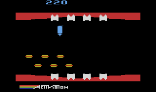 Plaque Attack atari screenshot