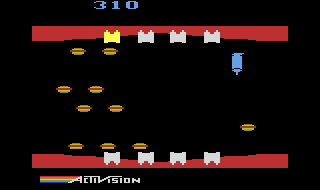 Plaque Attack atari screenshot