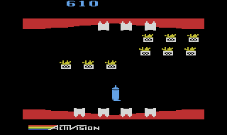 Plaque Attack atari screenshot