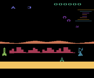 Pleiades atari screenshot
