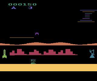 Pleiades atari screenshot