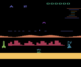 Pleiades atari screenshot