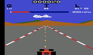 Pole Position atari screenshot