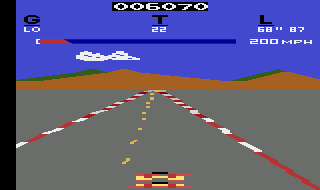 Pole Position atari screenshot