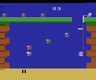 Pooyan atari screenshot