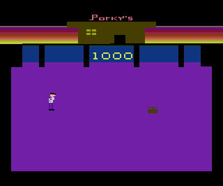 Porky's atari screenshot