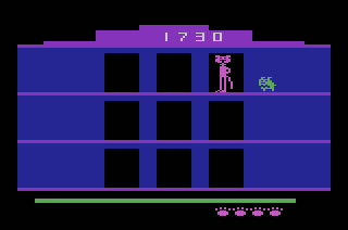 Pursuit of the Pink Panther atari screenshot