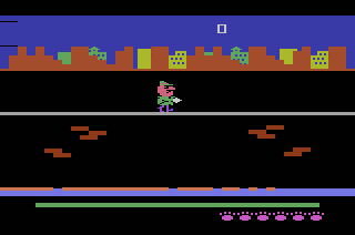 Pursuit of the Pink Panther atari screenshot