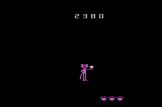 Pursuit of the Pink Panther atari screenshot