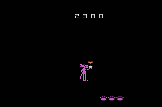Pursuit of the Pink Panther atari screenshot
