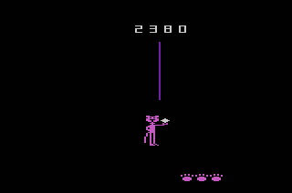Pursuit of the Pink Panther atari screenshot