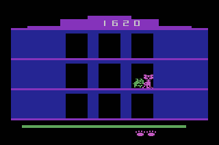 Pursuit of the Pink Panther atari screenshot