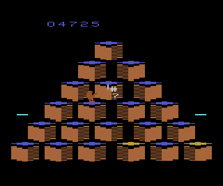 Q*bert atari screenshot