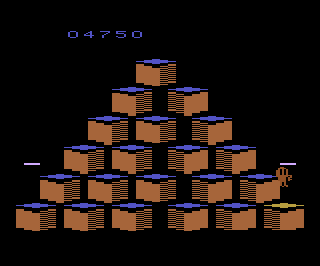 Q*bert atari screenshot