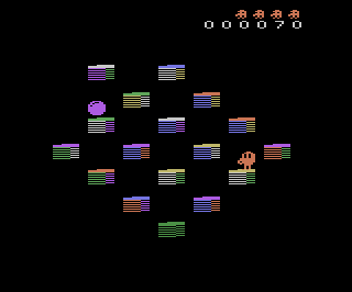 Q*bert's Qubes atari screenshot
