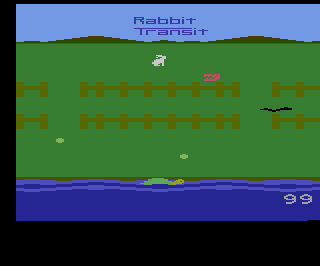 Rabbit Transit atari screenshot