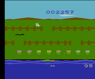 Rabbit Transit atari screenshot