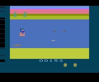 Raft Rider atari screenshot
