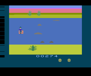 Raft Rider atari screenshot