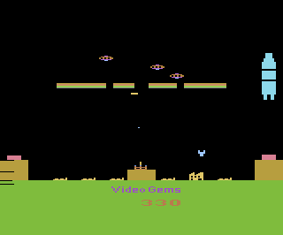 Raketen-Angriff atari screenshot