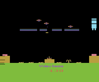 Raketen-Angriff atari screenshot