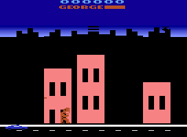 Rampage atari screenshot