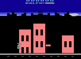 Rampage atari screenshot