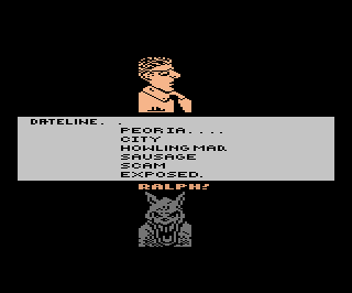 Rampage atari screenshot