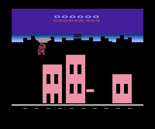 Rampage atari screenshot