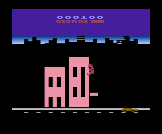 Rampage atari screenshot