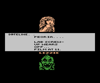 Rampage atari screenshot