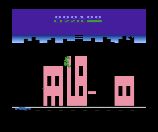 Rampage atari screenshot
