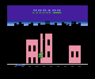 Rampage atari screenshot