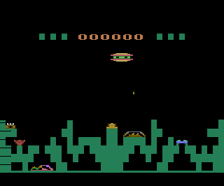 Raumbasen-Attacke atari screenshot