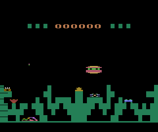 Raumbasen-Attacke atari screenshot