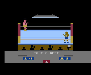 RealSports Boxing atari screenshot