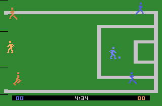 RealSports Soccer atari screenshot