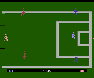RealSports Soccer atari screenshot
