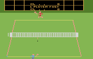 RealSports Tennis atari screenshot