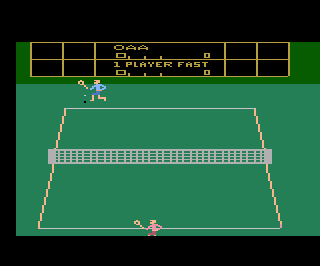 RealSports Tennis atari screenshot