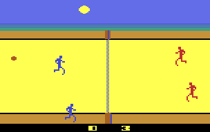 RealSports Volleyball atari screenshot