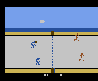 RealSports Volleyball atari screenshot