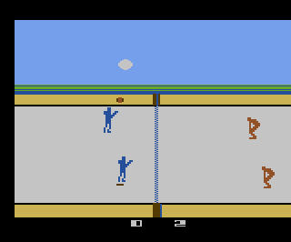 RealSports Volleyball atari screenshot
