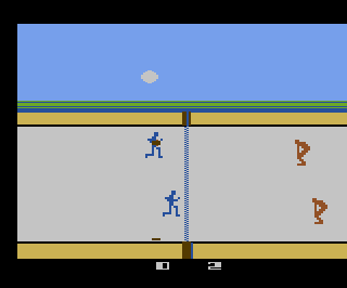 RealSports Volleyball atari screenshot