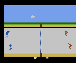RealSports Volleyball atari screenshot
