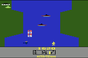 River Raid atari screenshot