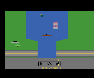 River Raid atari screenshot