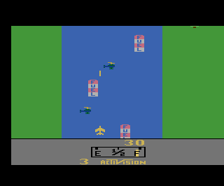 River Raid atari screenshot