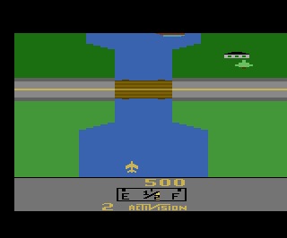 River Raid atari screenshot